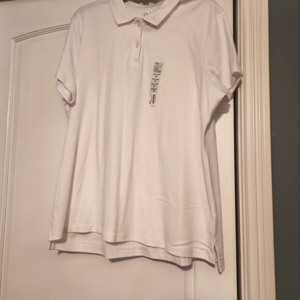 White Polo shirt XXL